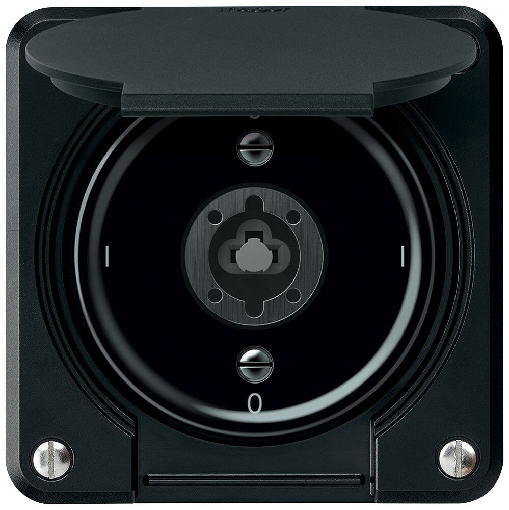 Interruttore a chiave INC robusto interruttore on/off 1 polo 16A 250V 86×86mm ne