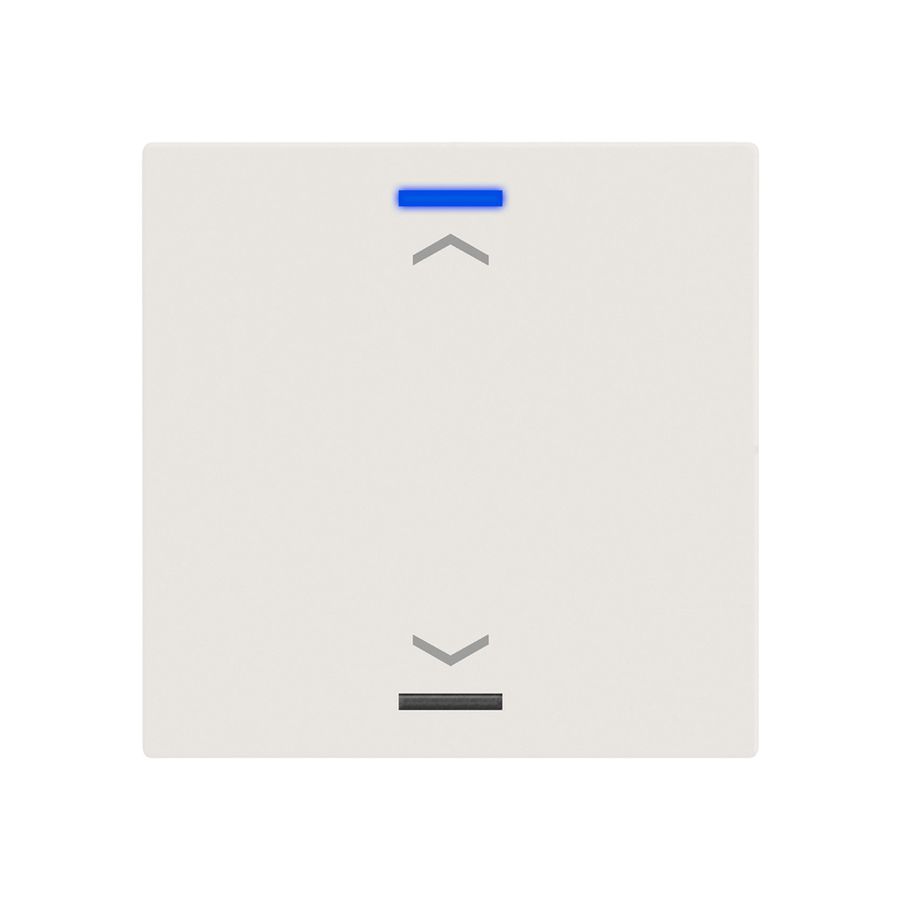 EB-Taster KNX RGBW MDT BE-TAL60T111.A1 1T/2B Temp.weiss matt "Jalousie"