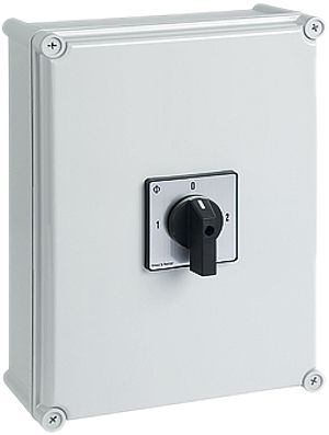 Commutatore di rete AP K&N KG80.T904.STM, 80A/690V 4P 380×280×180mm "1-0-2"