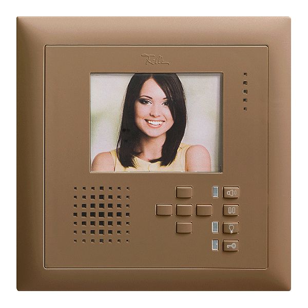 Poste mains-libres vidéo ENC EDIZIOdue FMI coffee