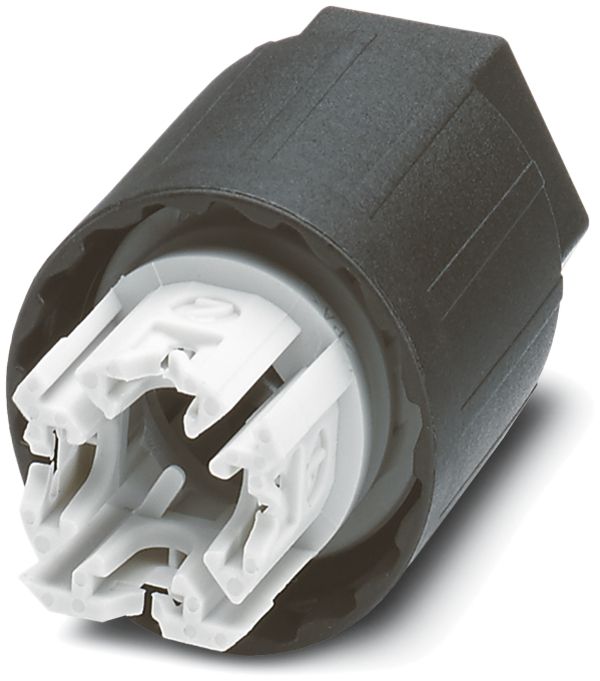 Mutter QUICKON 3LPE 1.5mm² Ø4…9mm schwarz