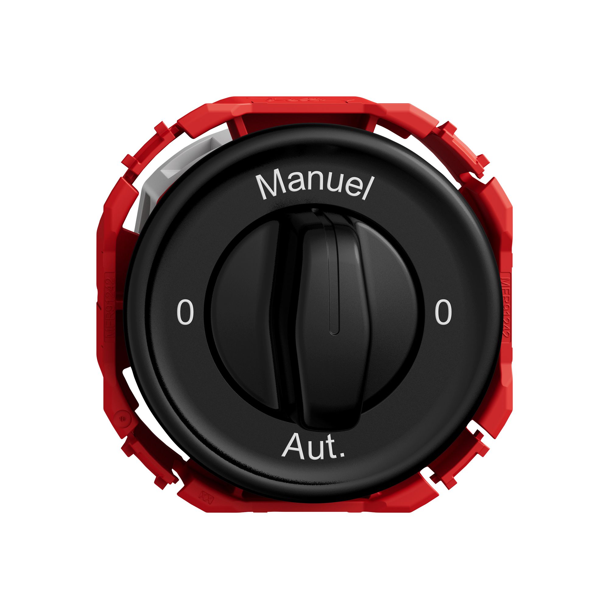 Interrupteur rotatif STANDARDdue SNAPFIX® manette 2/1L 0-Manuel-0-Auto no