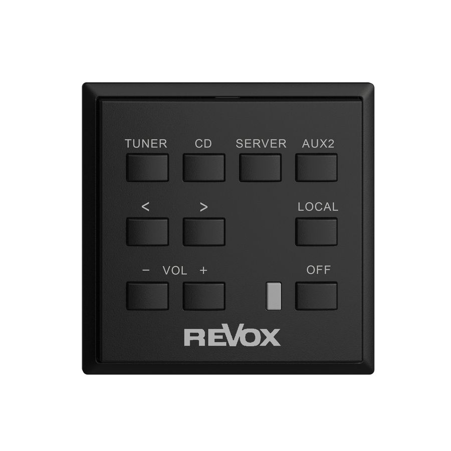 Comando da parete INC Revox EDIZIOdue nero