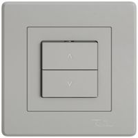 UP-Storentaster EDIZIO.liv SNAPFIX® 10A 250V 2 Tasten 1 Kanal hgu