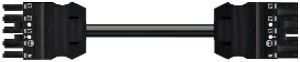 Câble de connexion WINSTA MIDI 5×1.5mm² 16A 400V 1m cod.A noir