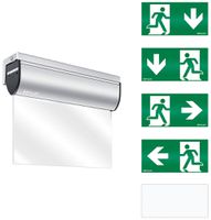 Luminaire de secours ESYLUX SLC EL LED IR 230V 3W IP40 3h al montage mural