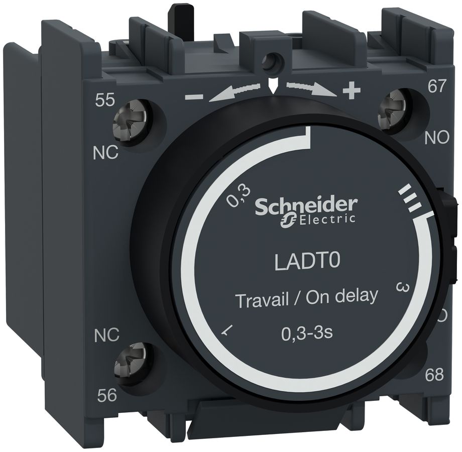 Zeitschaltblock Schneider Electric LADT0 ansprechverzögert TeSys