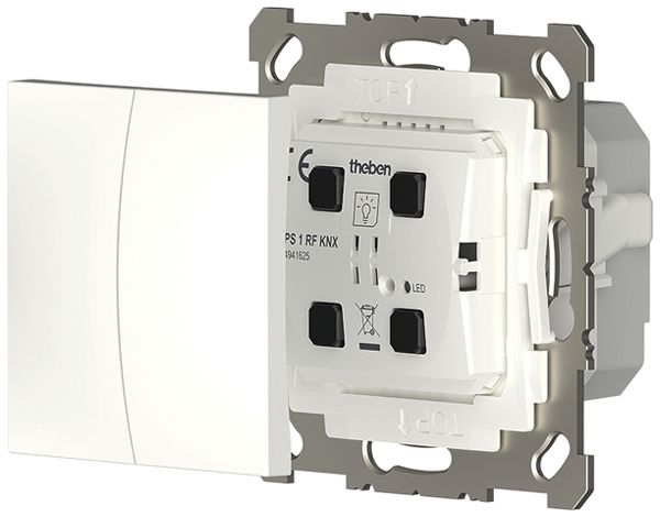 UP-Funktaster Theben PS 1 RF KNX mit Temperatursensor