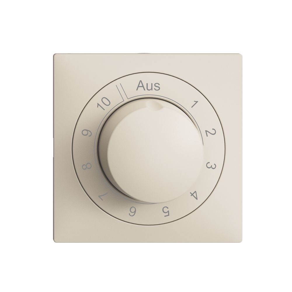 Kit frontale EDIZIOdue crema, 60×60mm per regolatore di veloc.