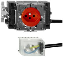 Presa INS FH T23 L3 arancione 53mm Snap per cavo piat.powerbus