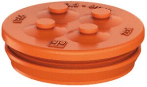 Doppelmembranstutzen Spelsberg DMS M32/4 orange