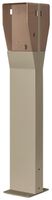Standsäule Scame 2×LITE/BUSINESS/PRO 1553×250×110mm bronze