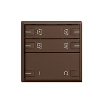 Kit montaggio Edue zeptrionAIR, WLAN, ON/OFF, RGB-LED, 2×tasto, 2×comm., cof