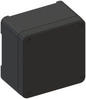 Scatola di derivazione AGRO PPO 105×105×65mm vuota nero, IP65