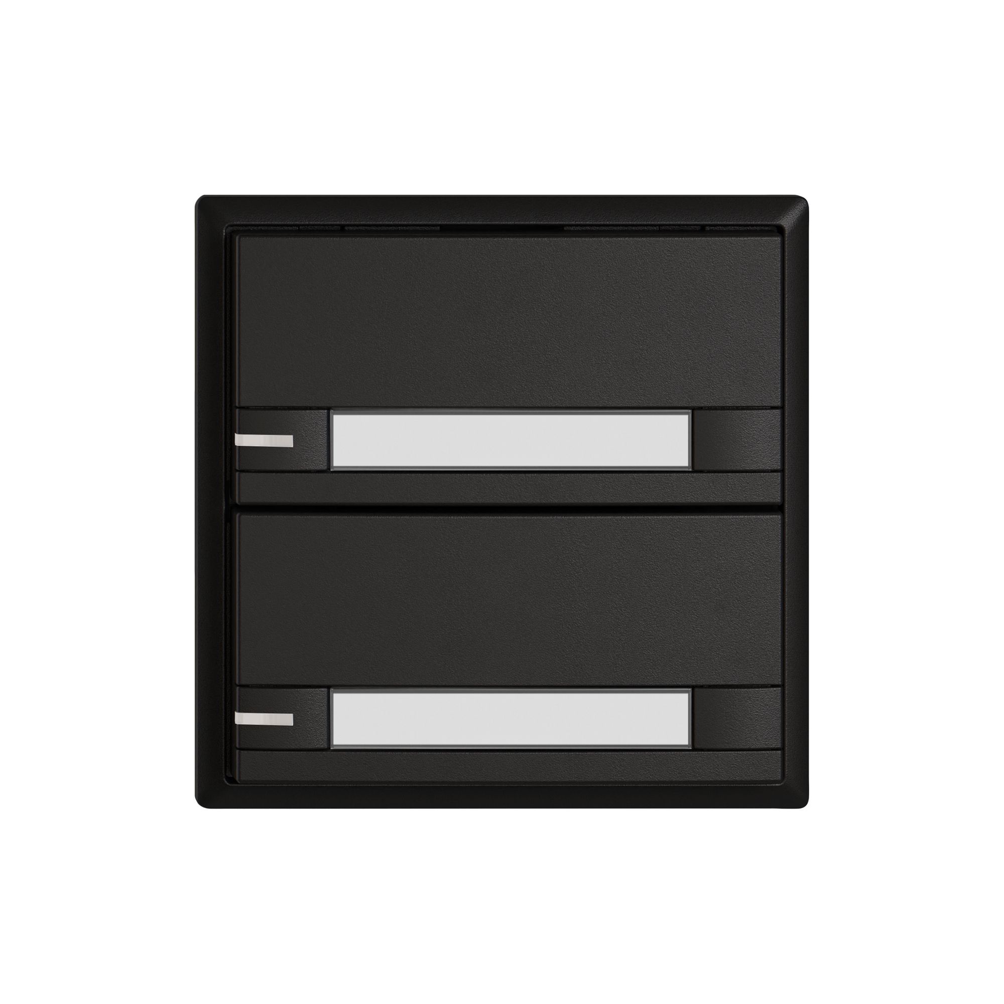 Pulsante universale EDIZIO.liv UNI SNAPFIX® 5…48V c.LED 2× com.2T targ.ne