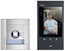 Türsprech-Set Video Bticino Sfera 1×Ruftaste Bus-System schwarz