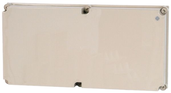 Deckel Eaton D200-CI48 750×375×100mm RAL7035 grau