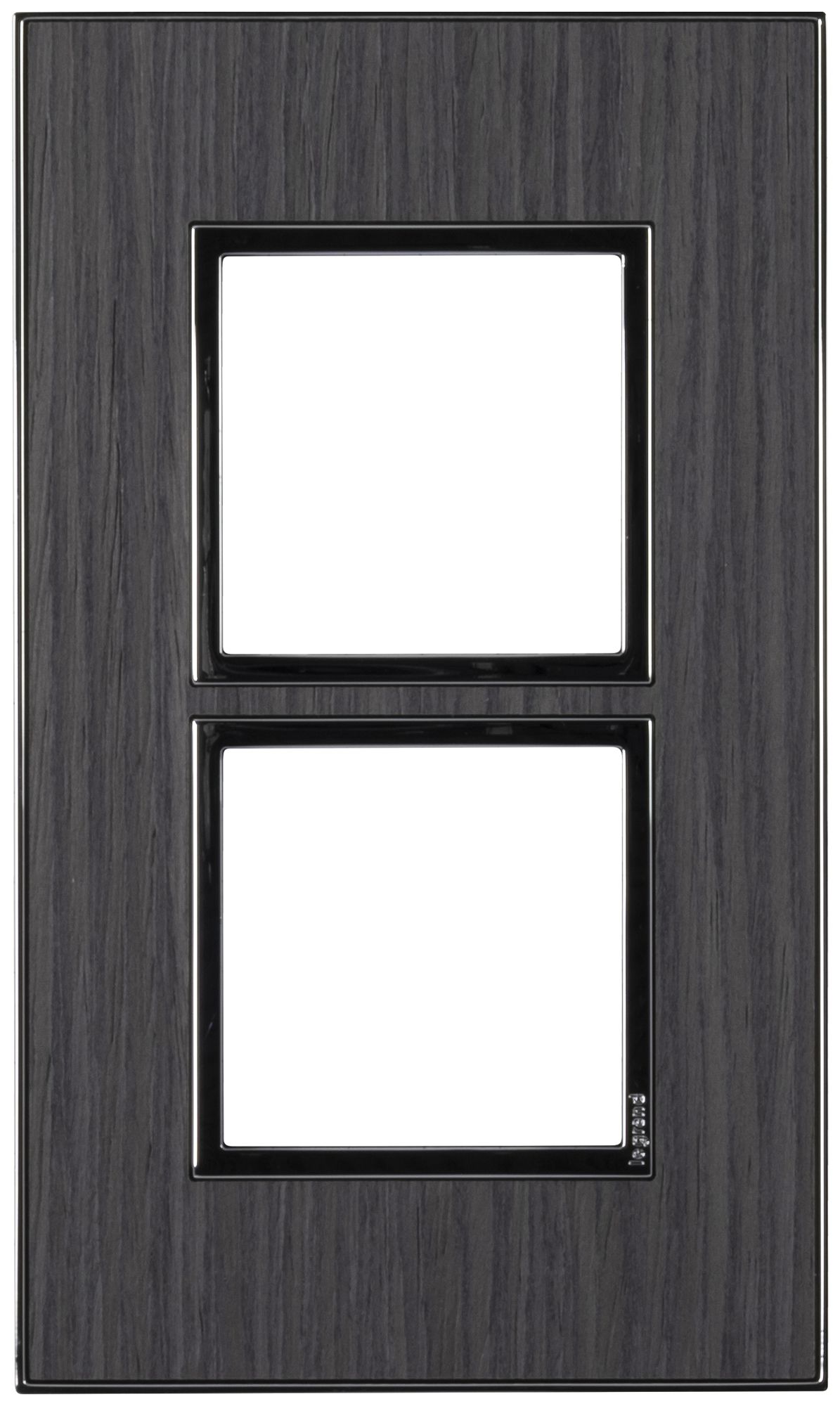 Cadre de recouvrement ATO 1×2 module, grey oak