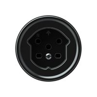 Prise origin 1×type 15 10A 230V 60×60mm noir