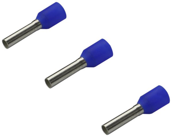 Embout de câble Rittal AS 4050.779 2.5mm² 10mm bleu 500pcs