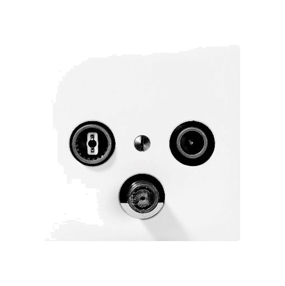 UP-Antennendose SIDUS E TV-R-SAT weiss