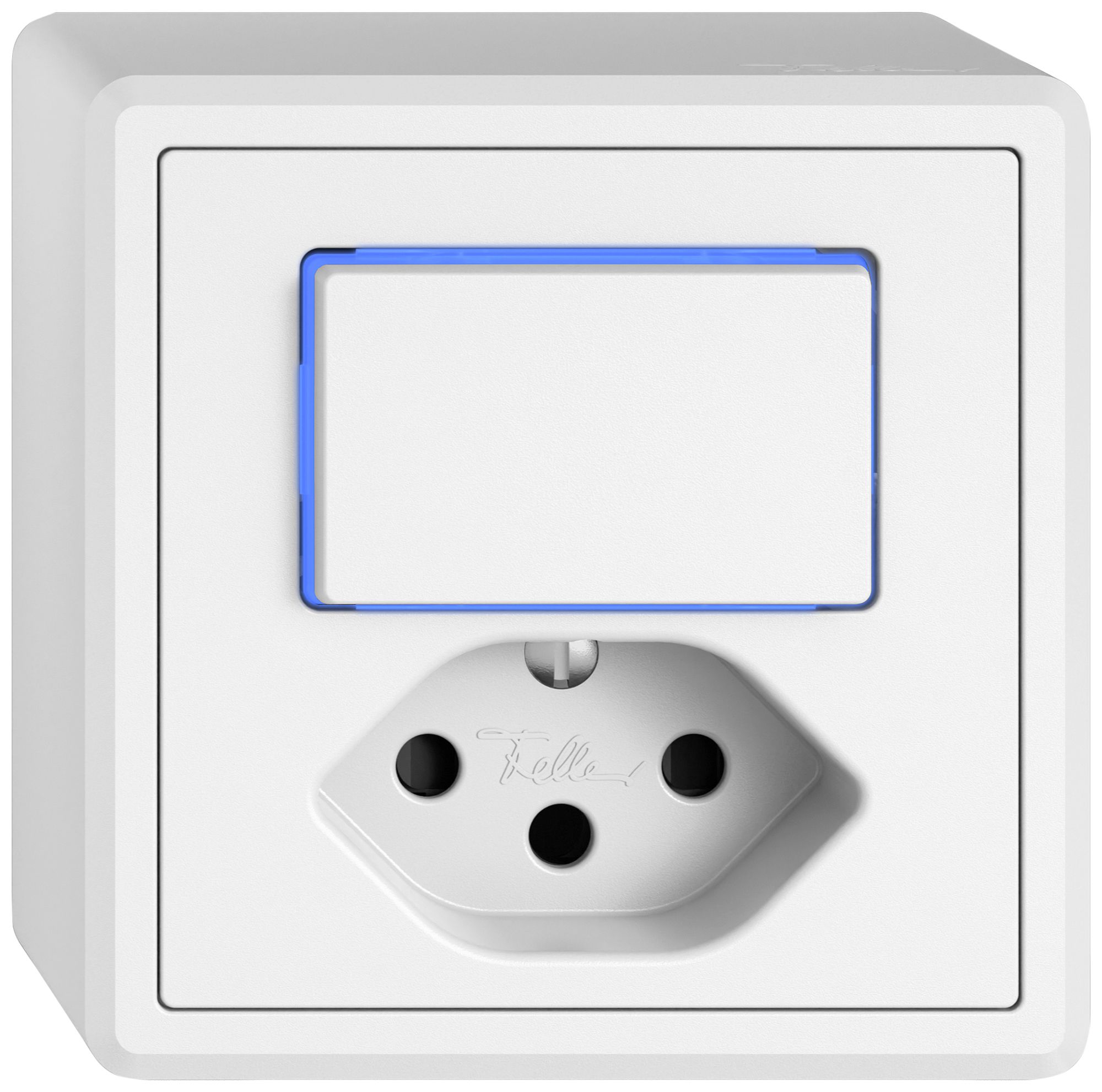 AP-Kombination EDIZIO.liv SNAPFIX® ARL+T13 Shut.Seitenbeleuchtung bl ws