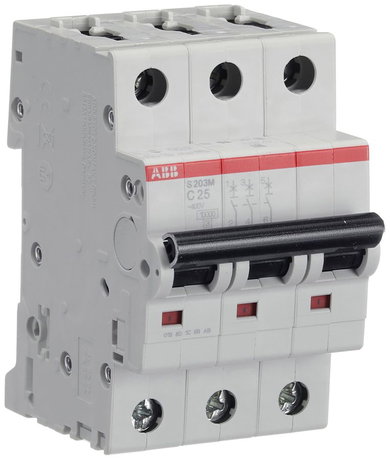 Disjoncteur ABB S203M-C25 25A C 10kA