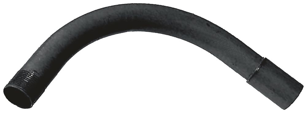 Coude réduit avec manchon pour TA M25 noir