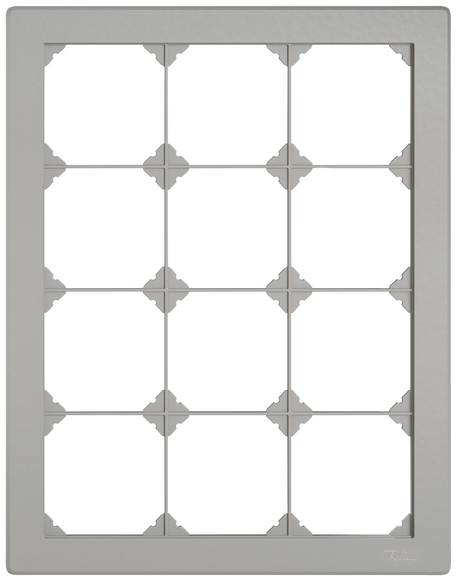 UP-Abdeckrahmen EDIZIO.liv SNAPFIX® 4×3/3×4 216×276mm hgu