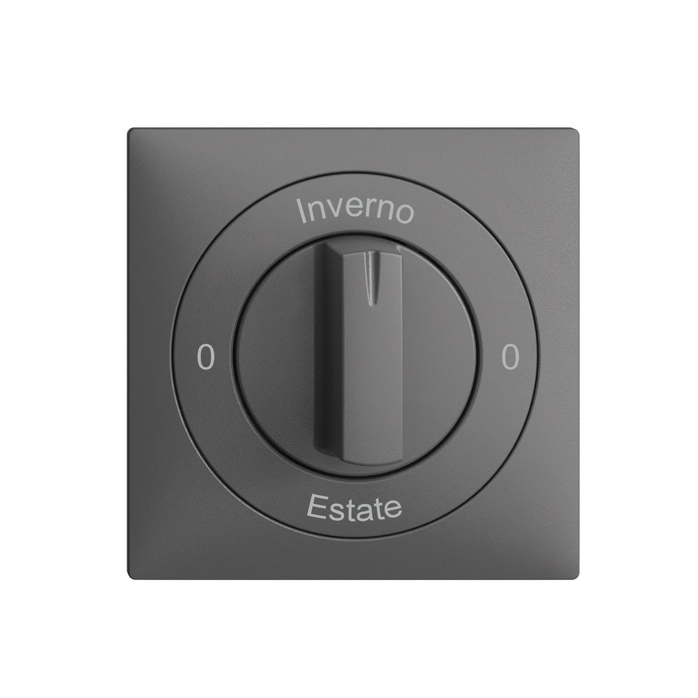 Frontset 0-Inverno-0-Estate EDIZIOdue 60×60mm dunkelgrau