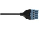 Cavo d'allacciamento Woertz 49345/C2 5×2.5mm² 250V 20A 6m bl spina-libero Cca