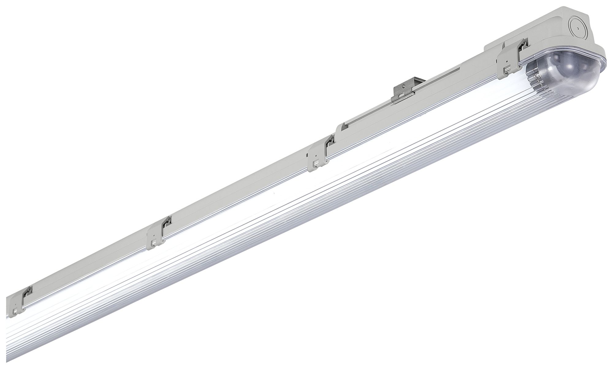 Feuchtraumleuchte Sylvania SYLPROOF G13 1×13W 1550lm 865 IP65 1280×65mm grau