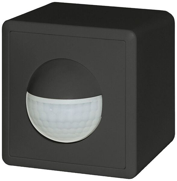 Détecteur de mouvement AP SWISSLUX Indoor 180 AP Kombi 2L EDIZIOdue noir