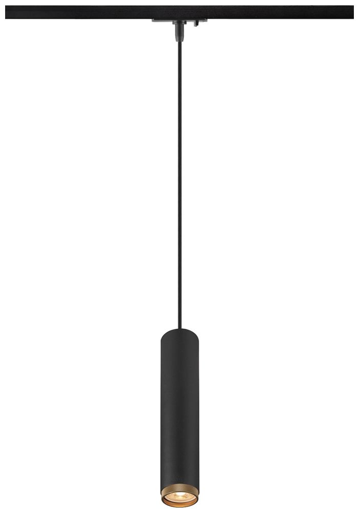 Pendelleuchte SLV GRIP L AD1PH GU10 1×6W DIM Ø57mm schwarz