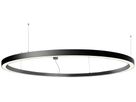 LED-Pendelleuchte Sylvania Nilo 85W 9120lm 830 DALI Ø1200mm schwarz