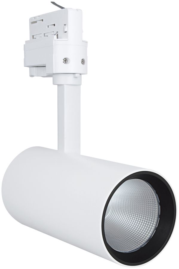 Projecteur pour rail LED LDV TRACK SPOT D75 25W 3000K 24° 90RA blanc