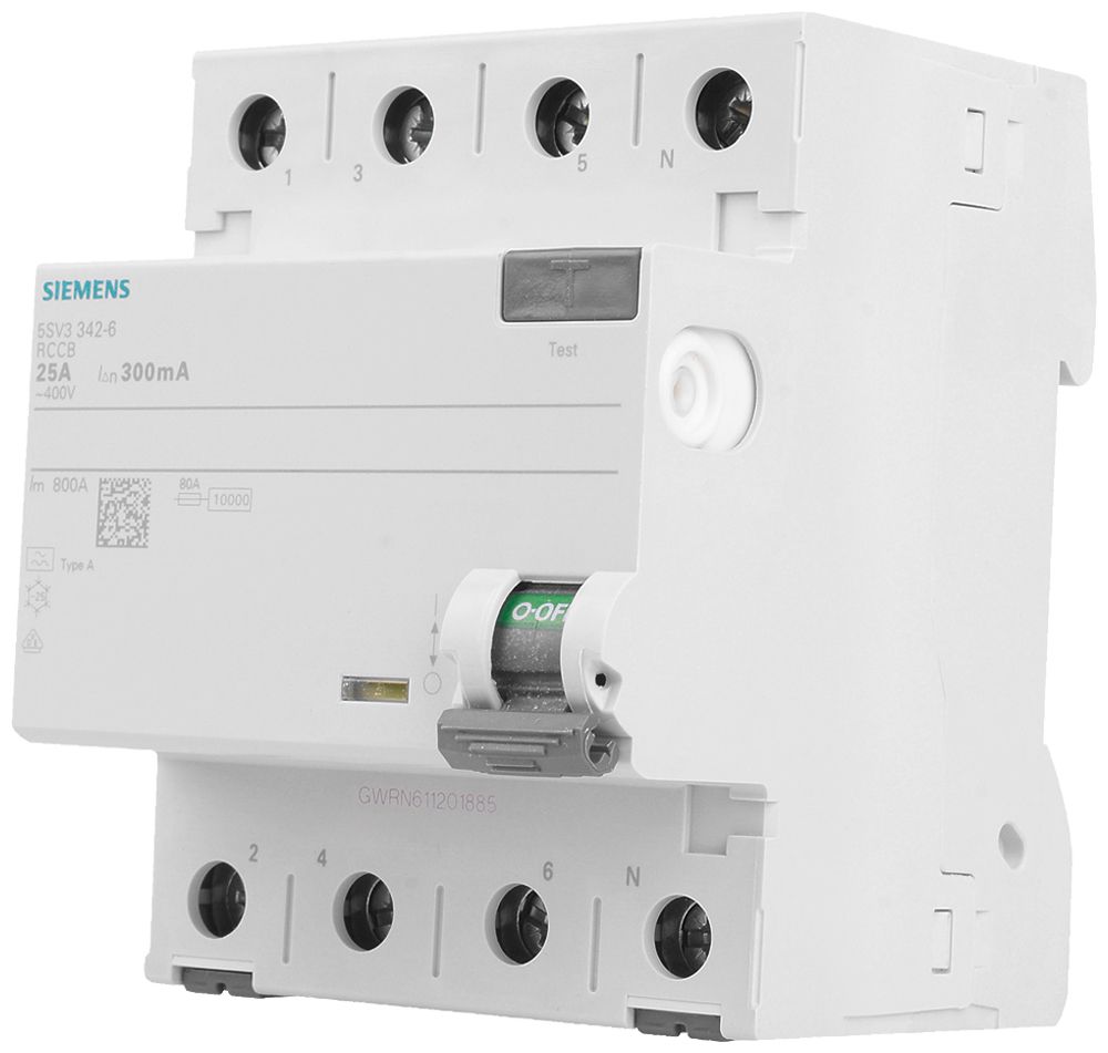 Interruttore differenziale Siemens SENTRON 3LN 30mA/25A tipoA