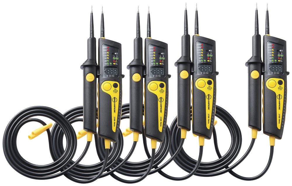 Spannungs- & Durchgangsprüfer Beha-Amprobe 2100-Beta Bundle, 4-mal