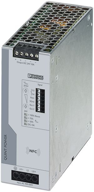 Alimentation à découpage Phoenix Contact QUINT4-PS, triphasé, 24VDC 10A