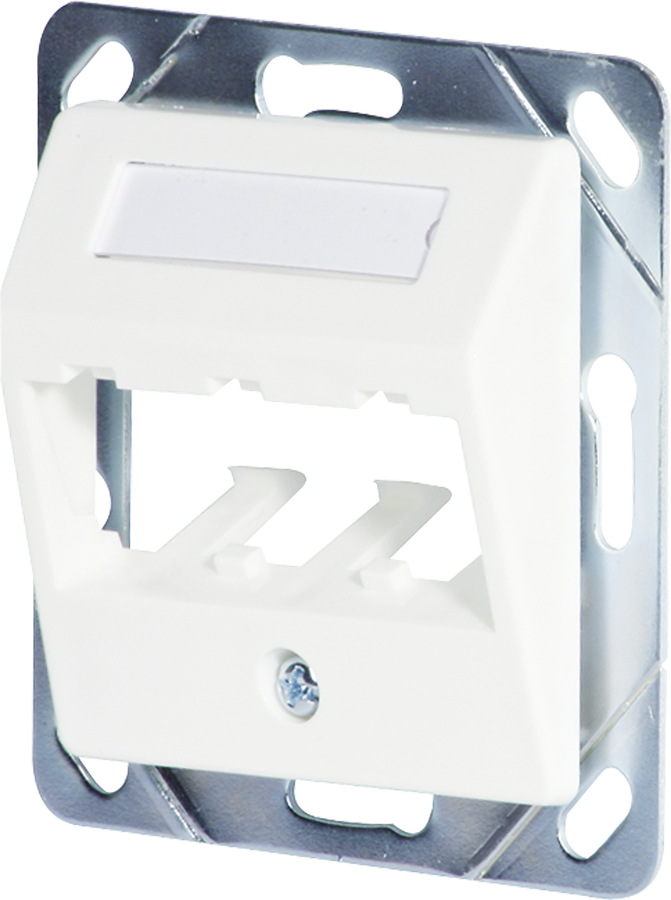 UP-Montageset Panduit leer weiss