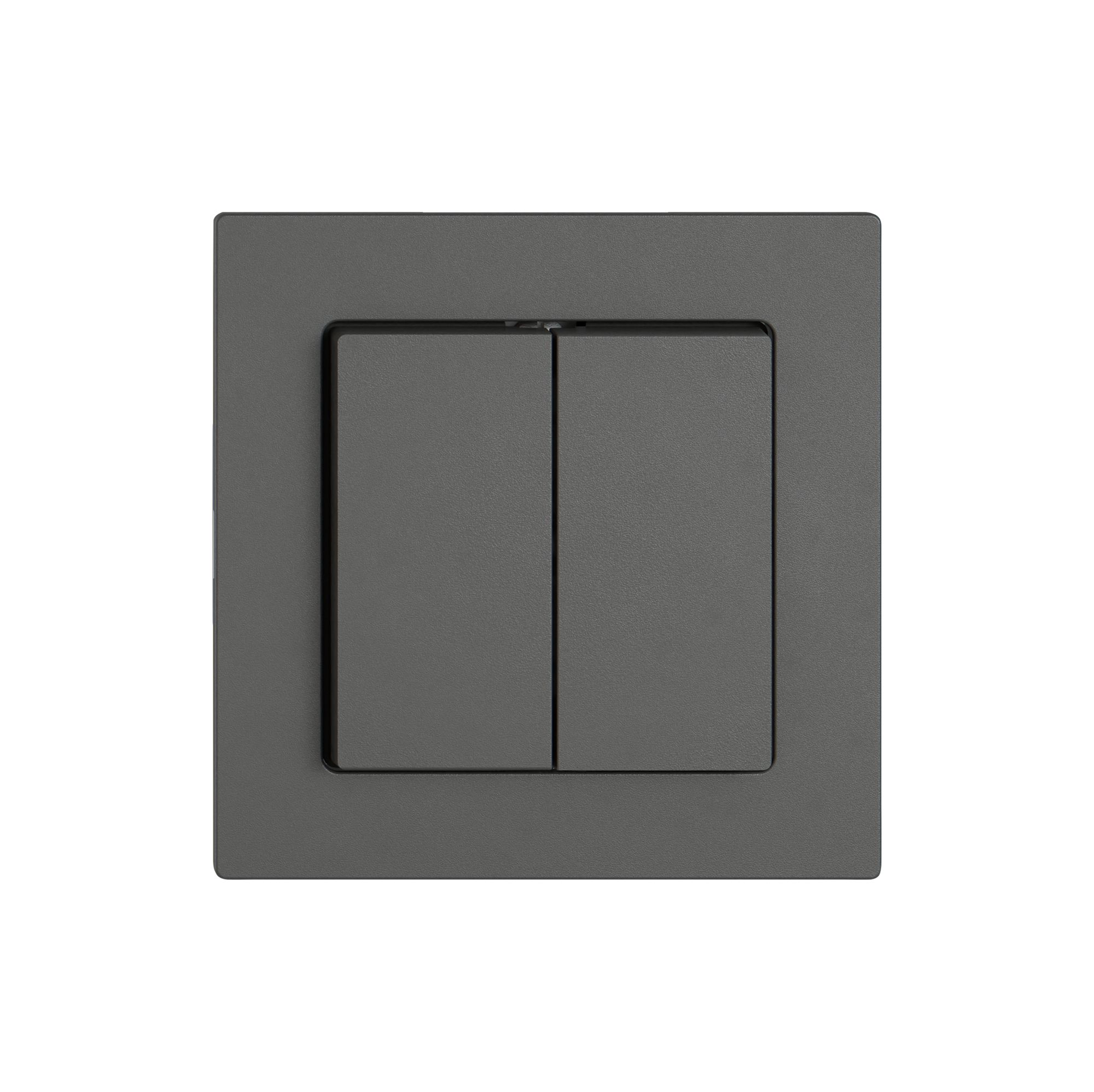 Pulsante EDIZIO.liv SNAPFIX® 2×AR/1P grs