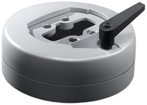 Boîtier de prise Rittal CP 6206.300 pour CP60 Ø130mm gris