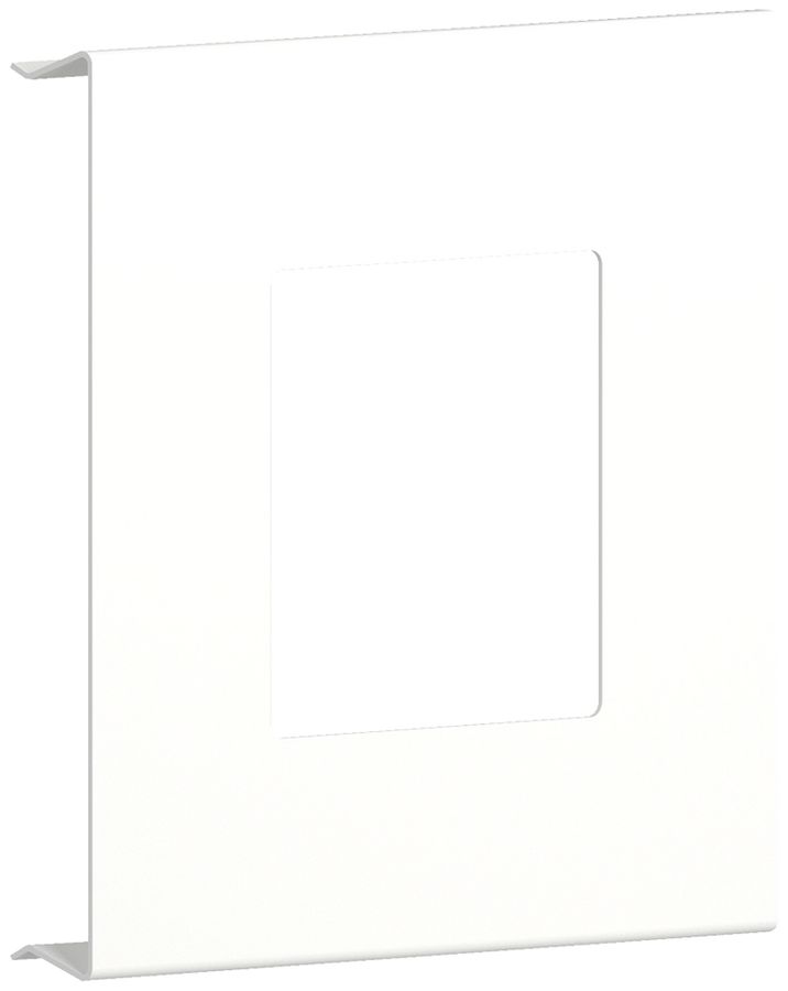 Cache tehalit 60×60mm pour BRS couvercle 120mm blanc trafic