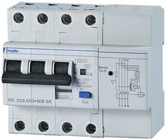 Disgiuntore differenziale Doepke FIC B SK 4L 16A 30mA 6kA