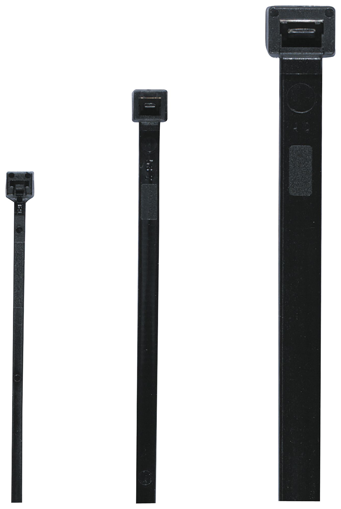 Fascetta CIMCO in PA 6.6 4.5×280mm max.Ø76mm 220N nero