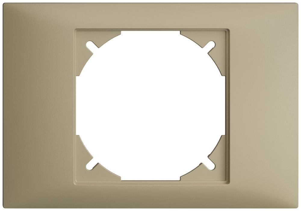 Abdeckrahmen I EDIZIOdue colore BKE sand