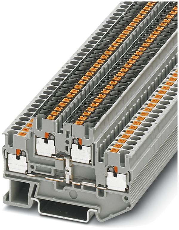 Borne 0.14…4mm² gris AWG26…12