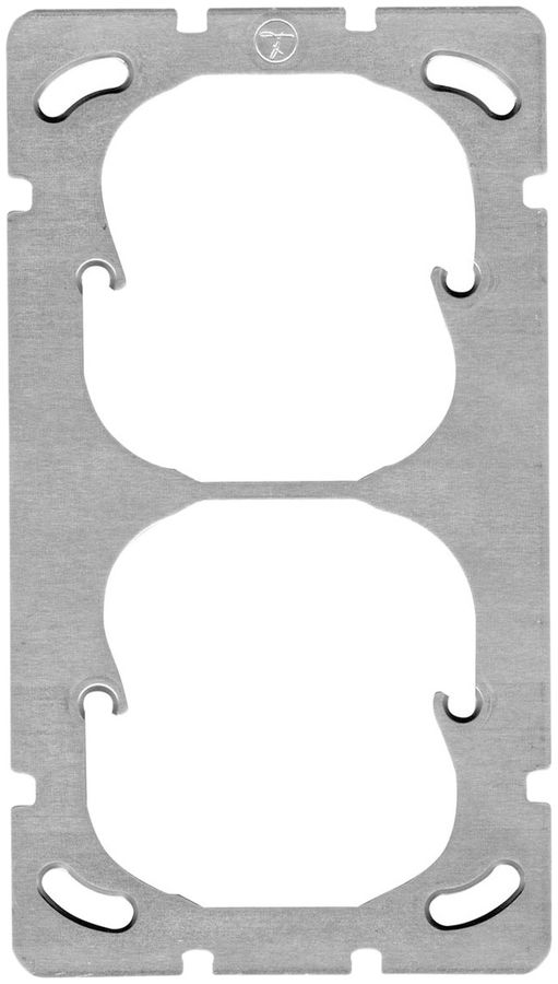 Plaque de fixation ENC FH 2×1 52 + 52
