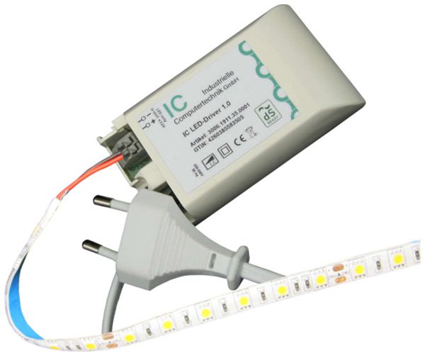 Kit ruban de lumière LED digitalSTROM IC LED-Driver 1.0 + 4m ruban LED 3200K DIM