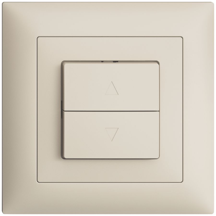 Interruttore per tapparella INC EDIZIOdue FMI crema 1 canale